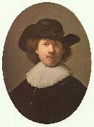Rembrandt in 1632, when he was enjoying great success as a fashionable portraitist in this style. Rembrandt
